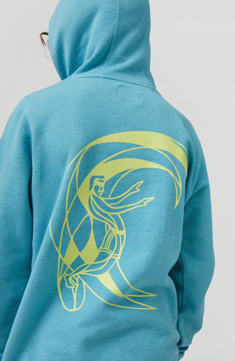 Circle Surfer Hoodie | Aqua Sea -A