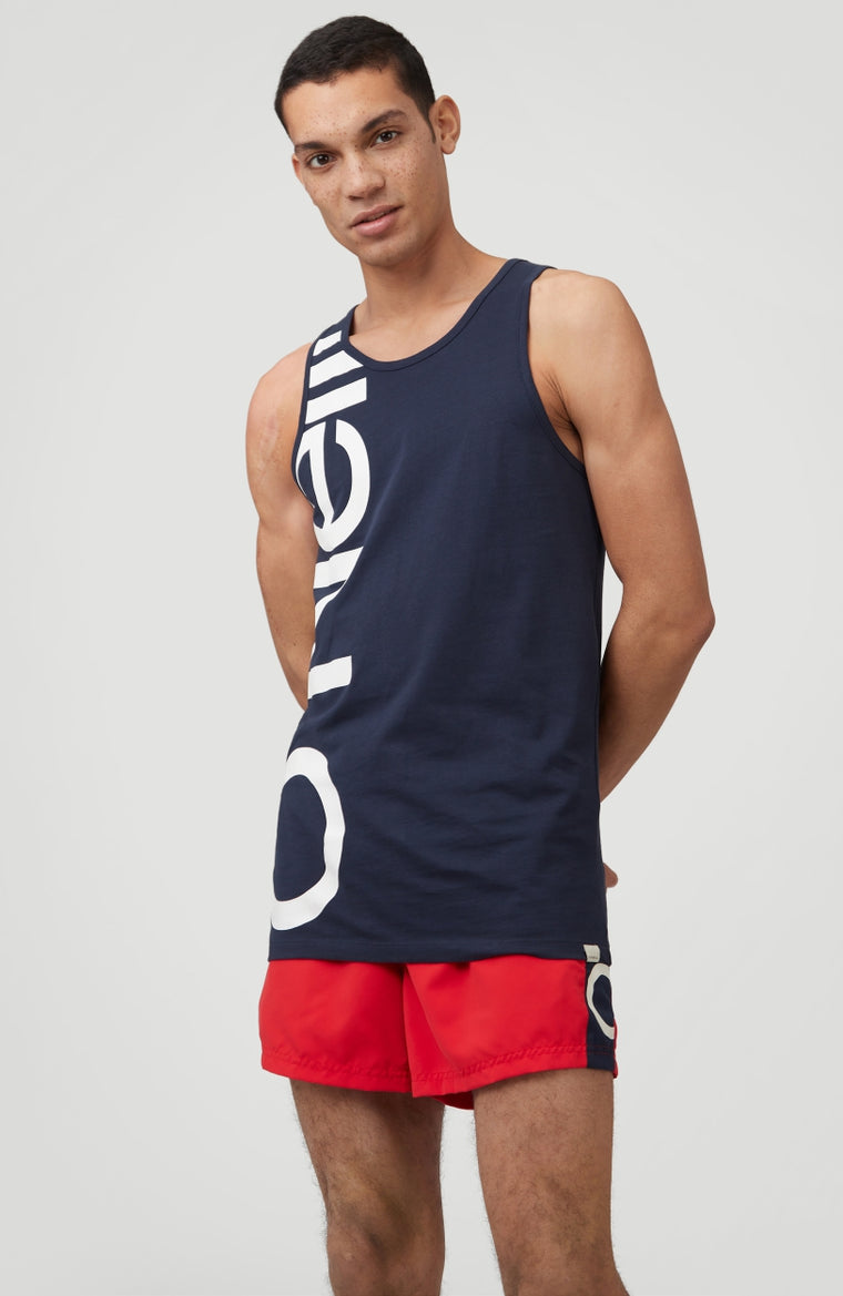 Cali Vert Tanktop | Ink Blue -A