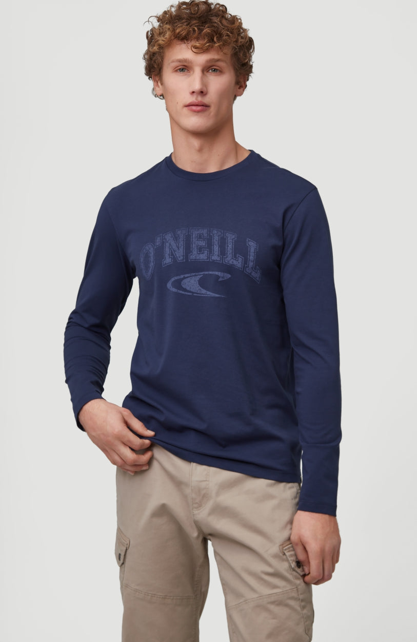 State Longsleeve Shirt | Ink Blue -A