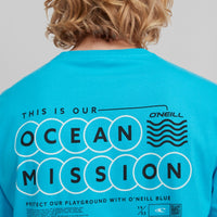Andaman Sea T-Shirt | Pure Cyan