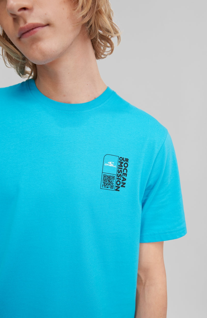 Andaman Sea T-Shirt | Pure Cyan