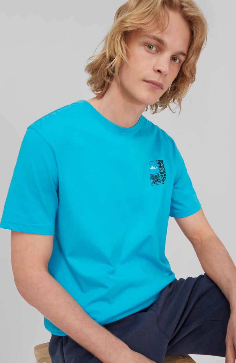 Andaman Sea T-Shirt | Pure Cyan