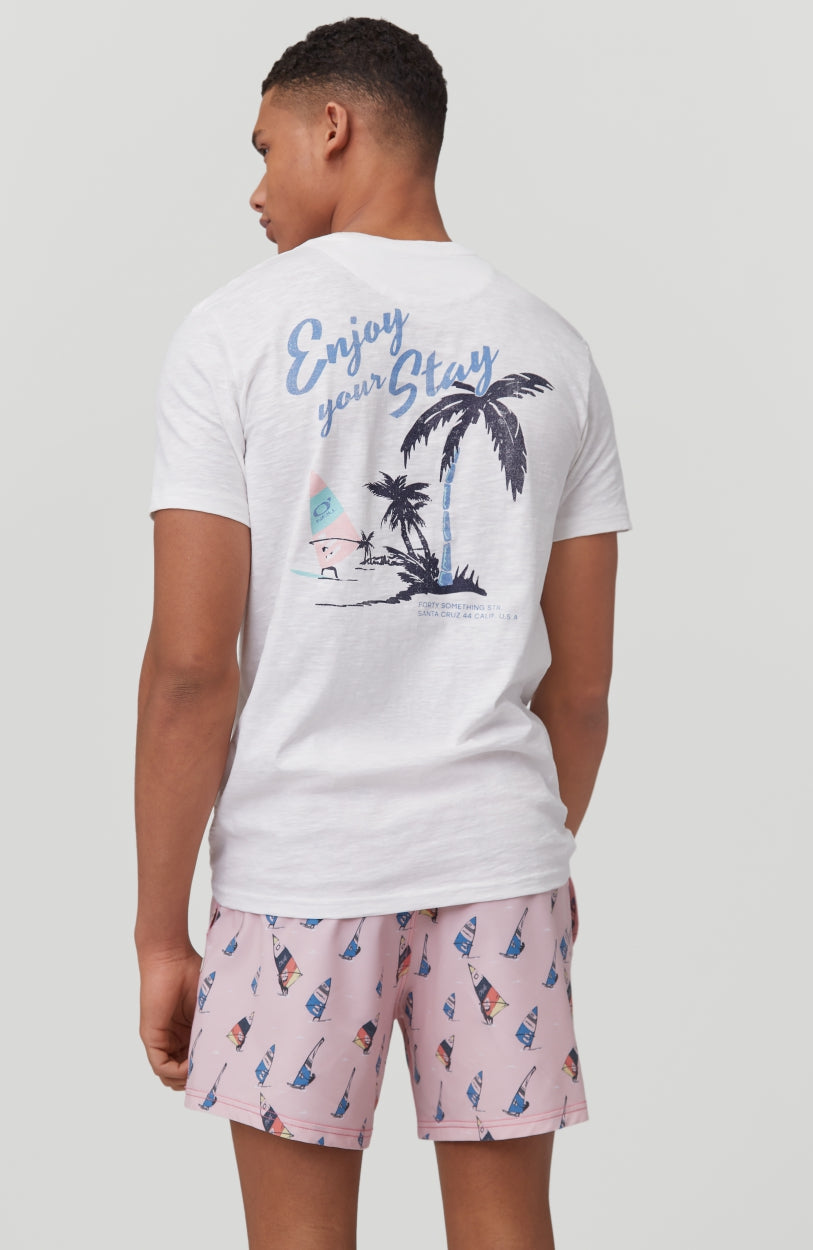 Enjoy T-Shirt | Powder White