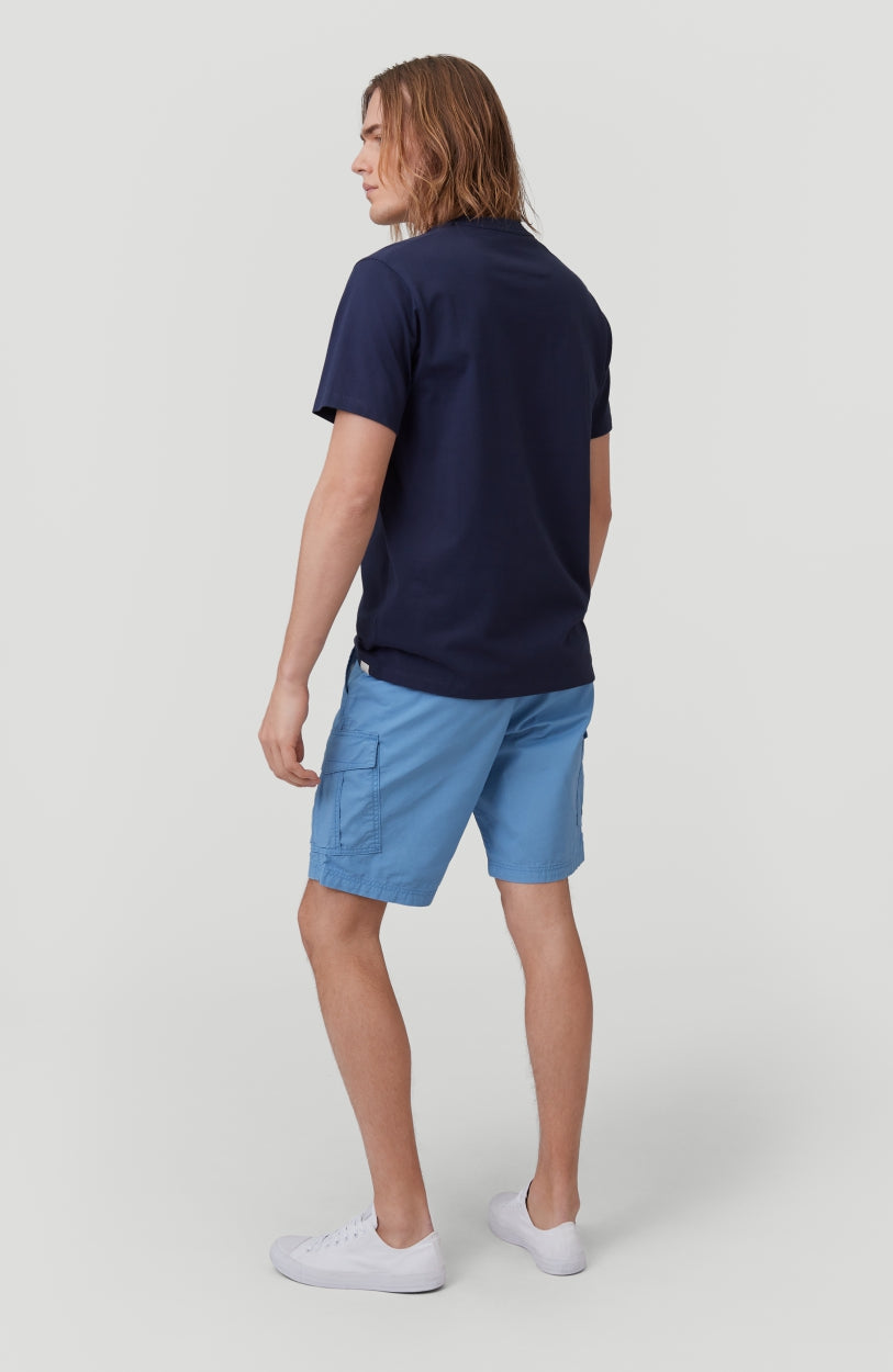 Center Surfer T-Shirt | Ink Blue -A