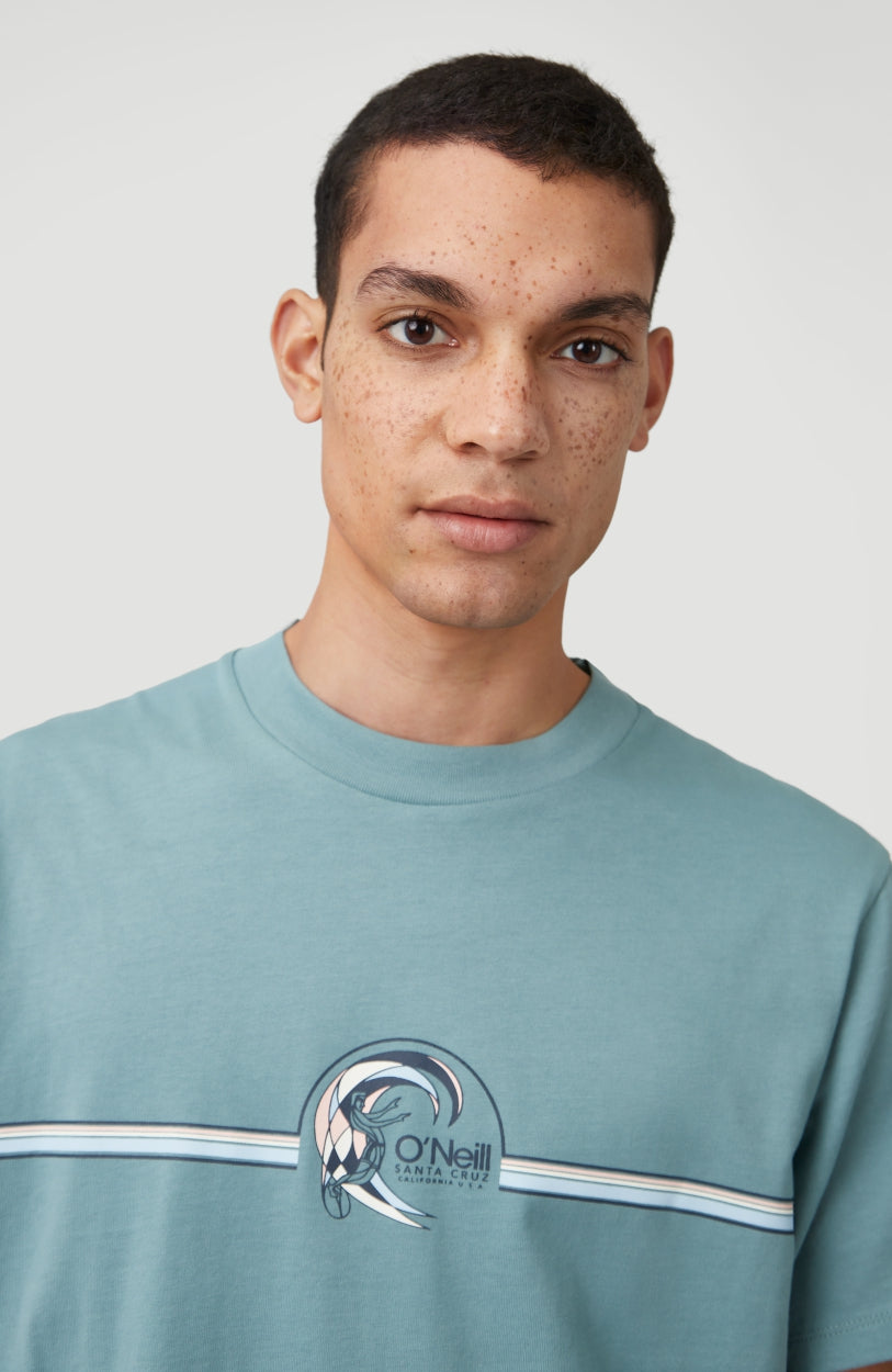 Center Surfer T-Shirt | Arctic