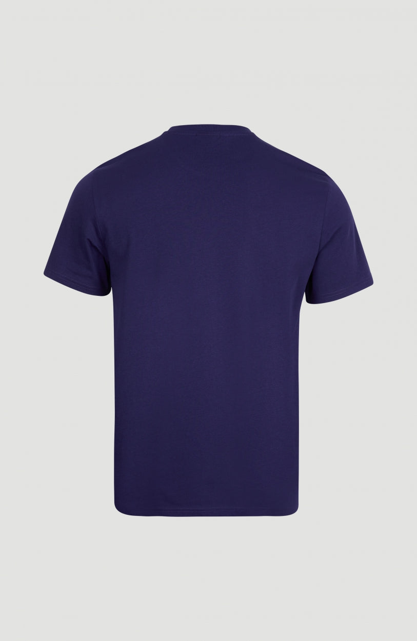 Gradient Vintage Surf T-Shirt | Midnight Blue