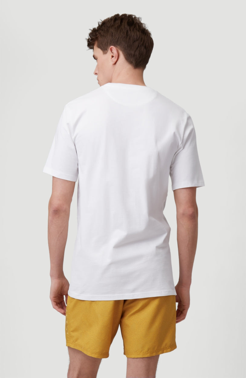 Center Tribe T-Shirt | Powder White