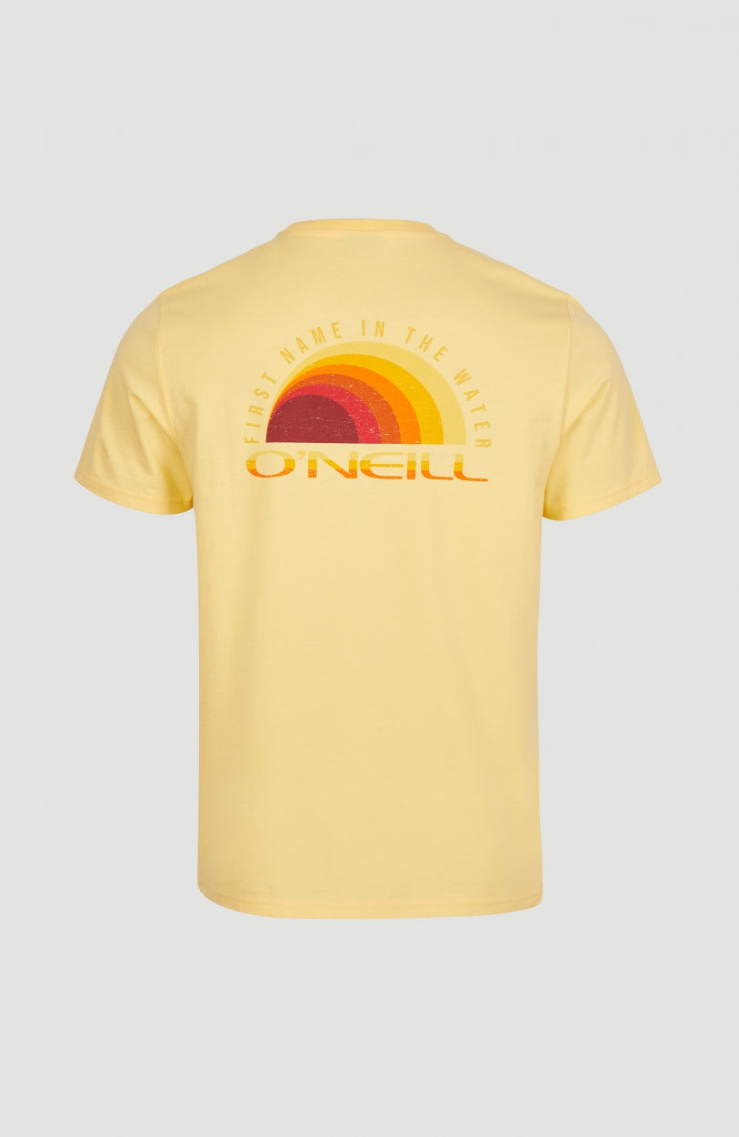 Retro Sunset T-Shirt | Gold Haze