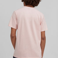 Abstract Wave T-Shirt | Crystal Rose