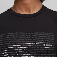 Abstract Wave T-Shirt | BlackOut - A