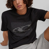 Abstract Wave T-Shirt | BlackOut - A