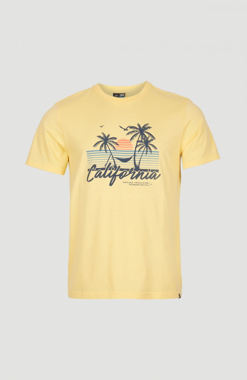 California Beach T-Shirt | Gold Haze