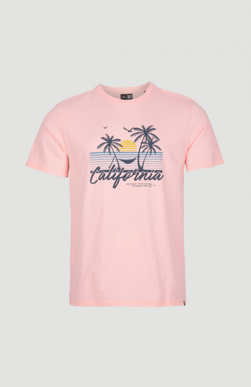 California Beach T-Shirt | Crystal Rose