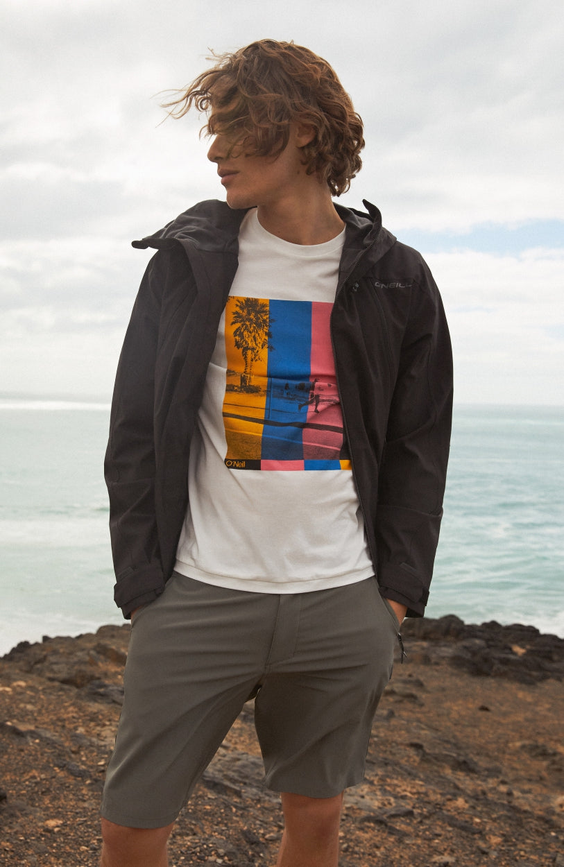 Color TV T-Shirt | Powder White