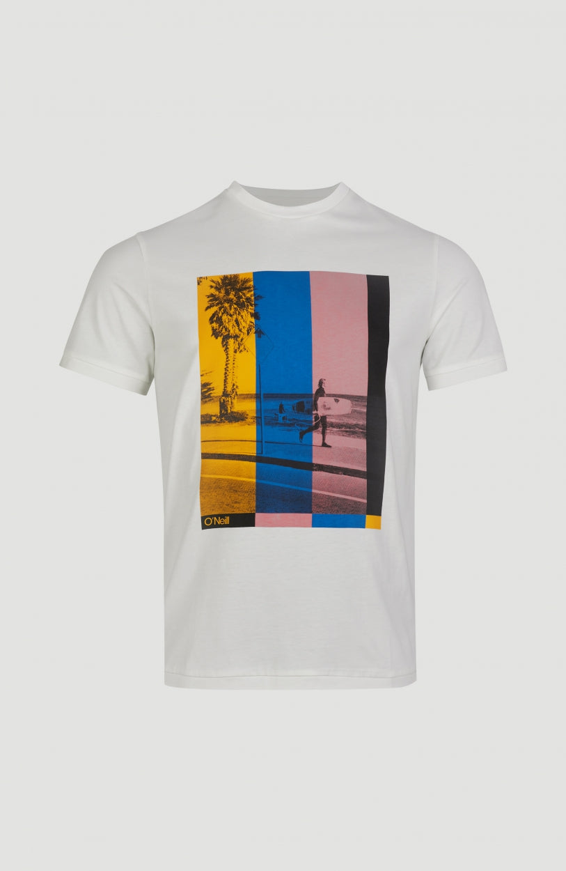 Color TV T-Shirt | Powder White