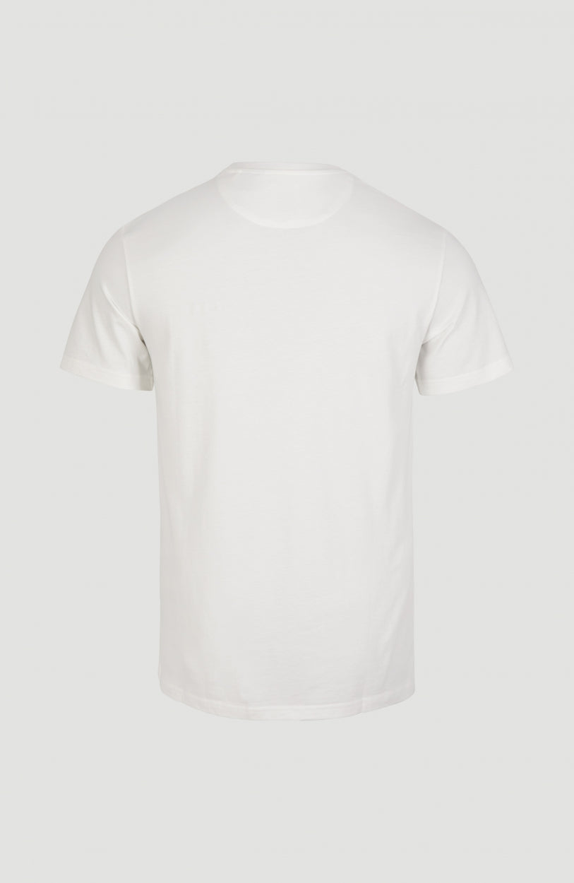 Club Circle T-Shirt | Powder White