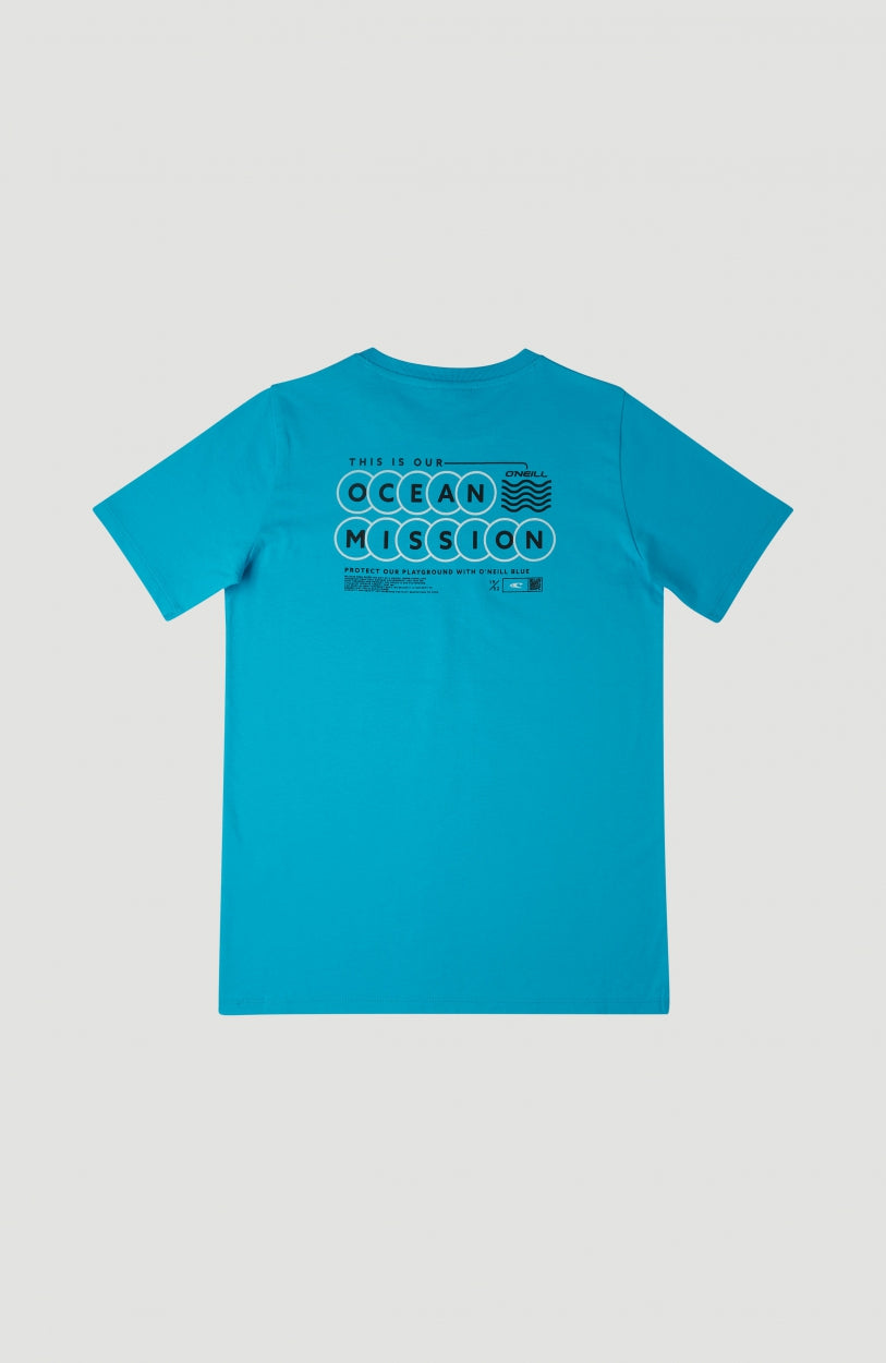 Andaman Sea T-Shirt | Pure Cyan