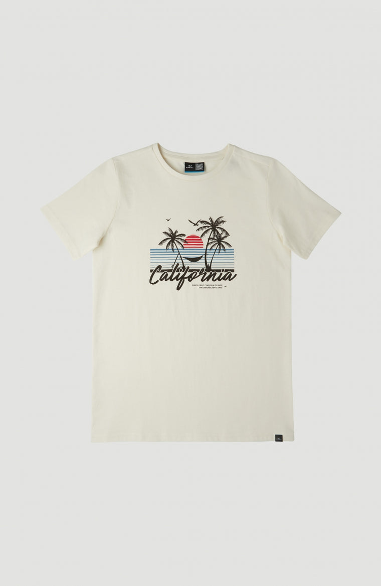 California Beach T-Shirt | Egret -A