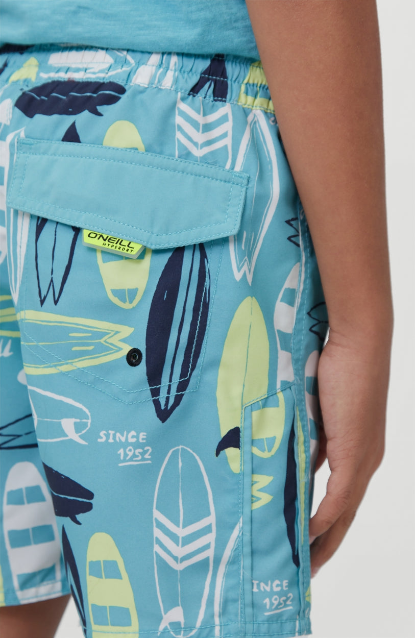 Circle Surfer Shortsleeve T-Shirt | Aqua Sea -A