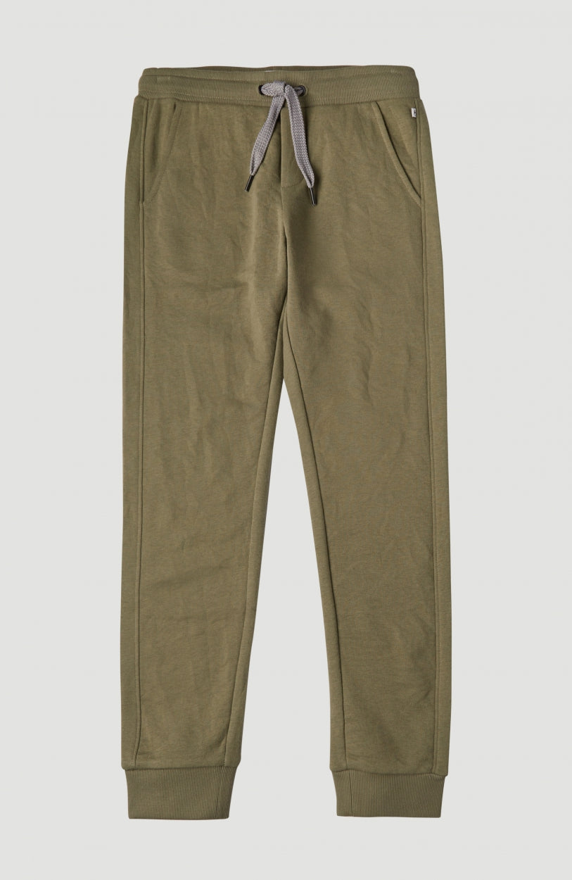 All Year Jogging Pants | Olive Leaves -A