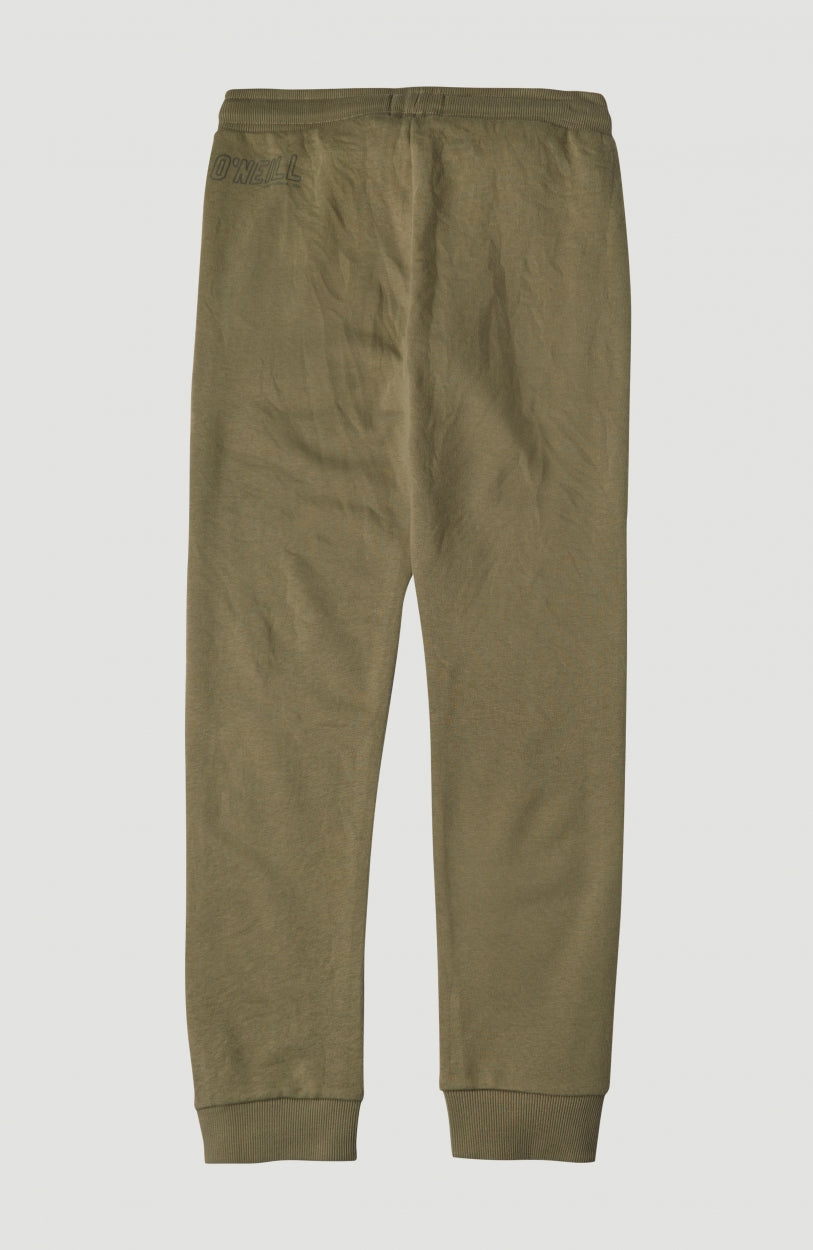 All Year Jogging Pants | Olive Leaves -A