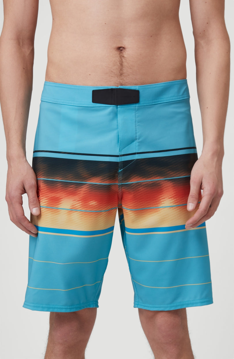 Hyperfreak Wanderer Boardshorts | Blue Print - A