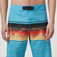 Hyperfreak Wanderer Boardshorts | Blue Print - A