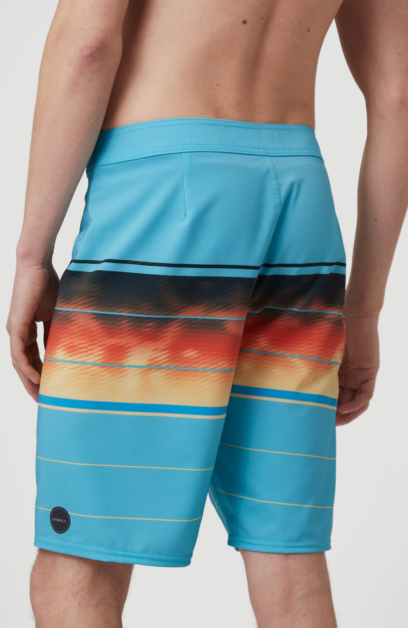 Hyperfreak Wanderer Boardshorts | Blue Print - A