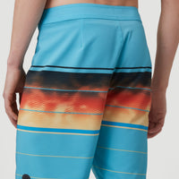 Hyperfreak Wanderer Boardshorts | Blue Print - A