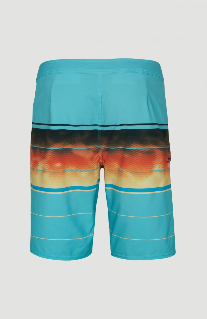 Hyperfreak Wanderer Boardshorts | Blue Print - A