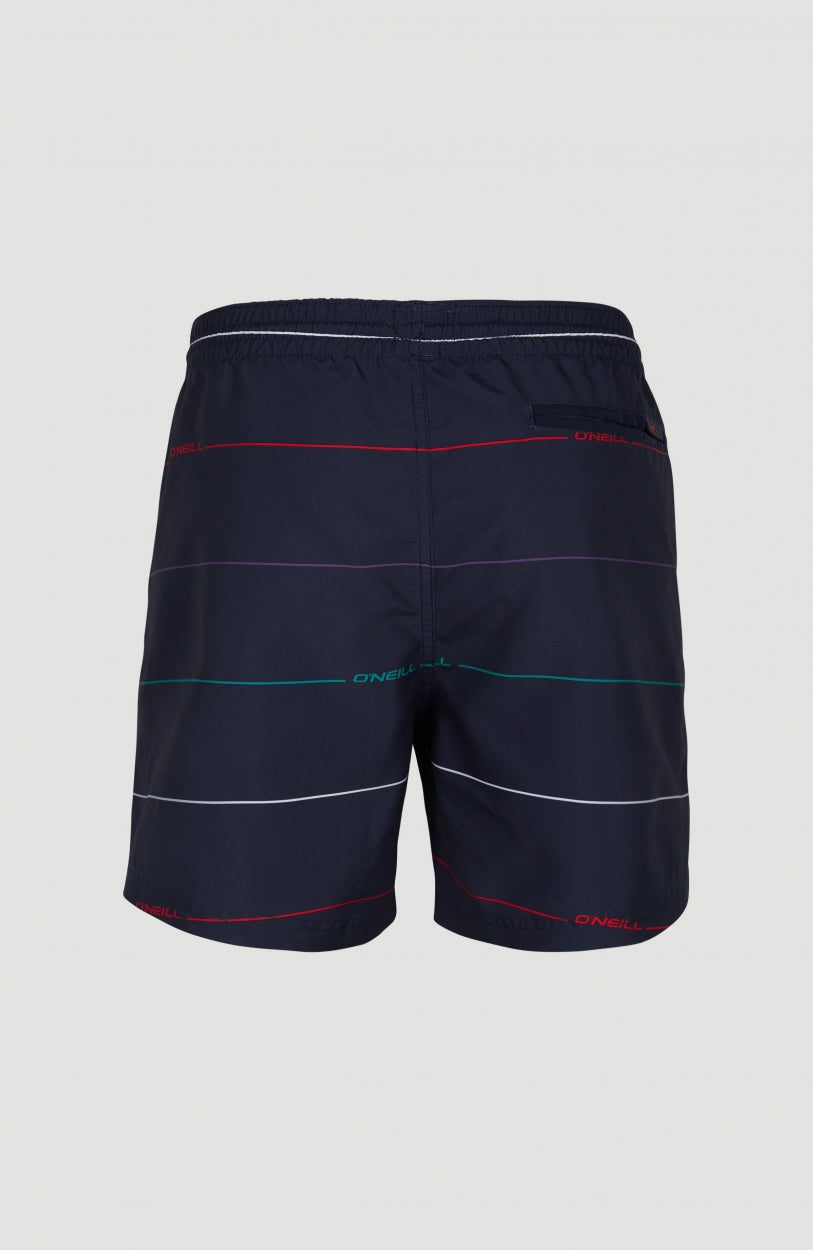 Contourz Shorts | Blue Print - A