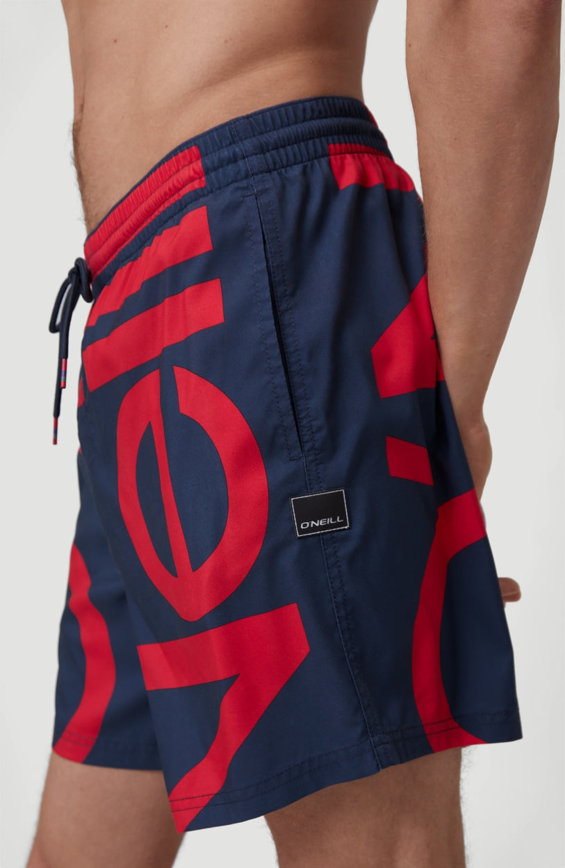 Cali Zoom Shorts | Blue Print - A