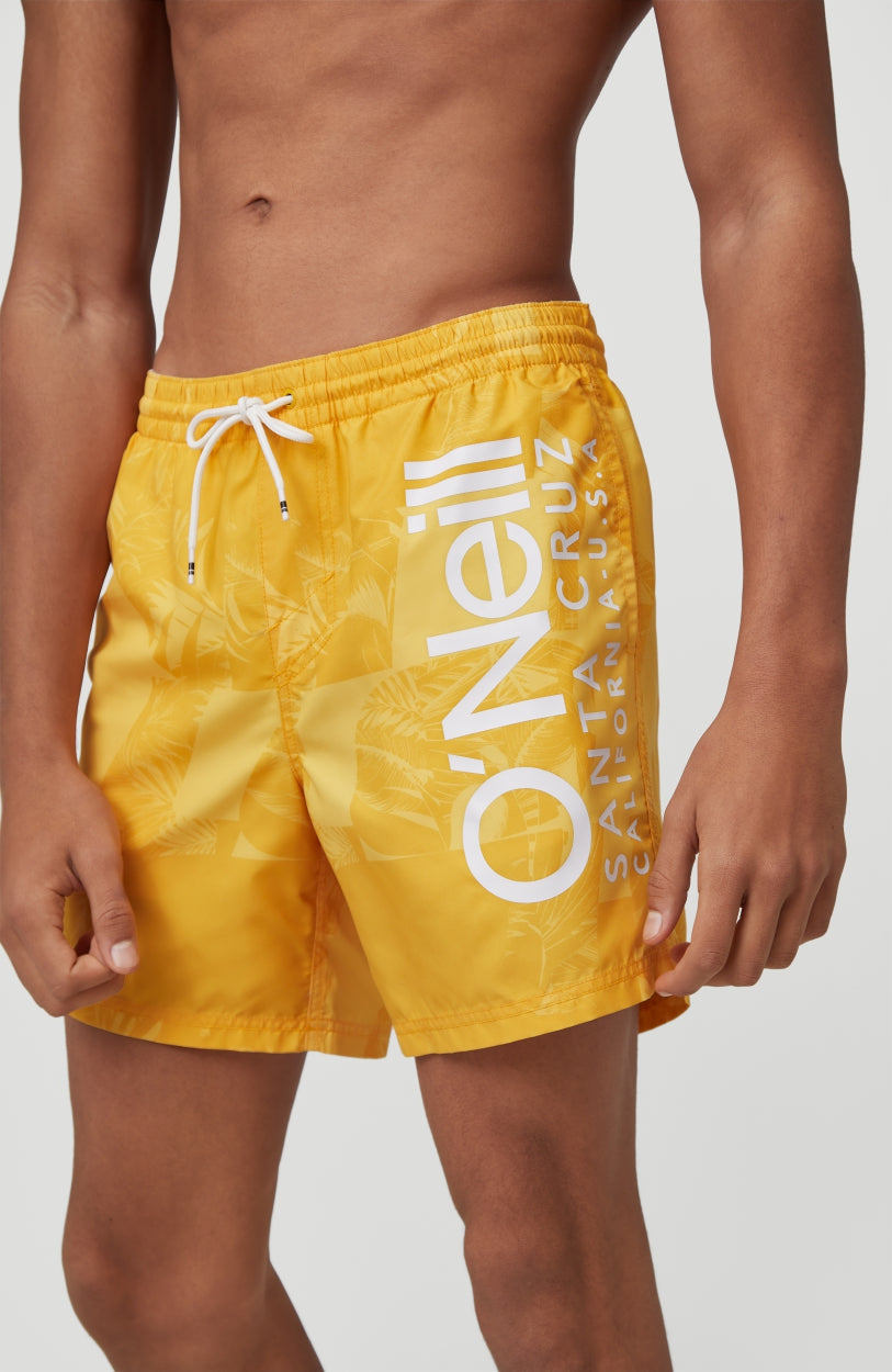 Cali Floral 2 Shorts | Yellow AO 1