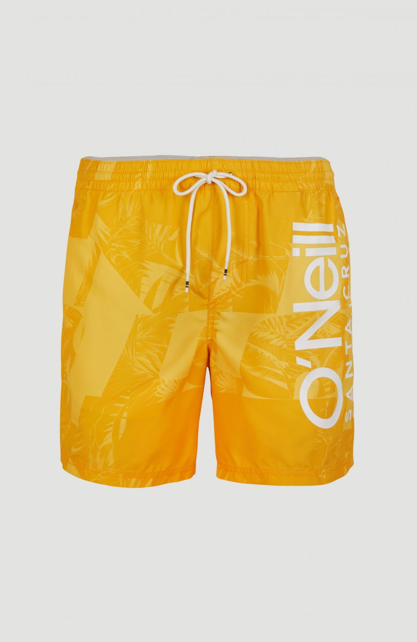Cali Floral 2 Shorts | Yellow AO 1