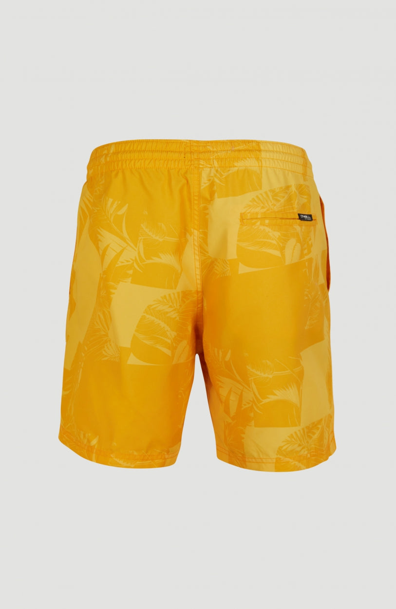 Cali Floral 2 Shorts | Yellow AO 1