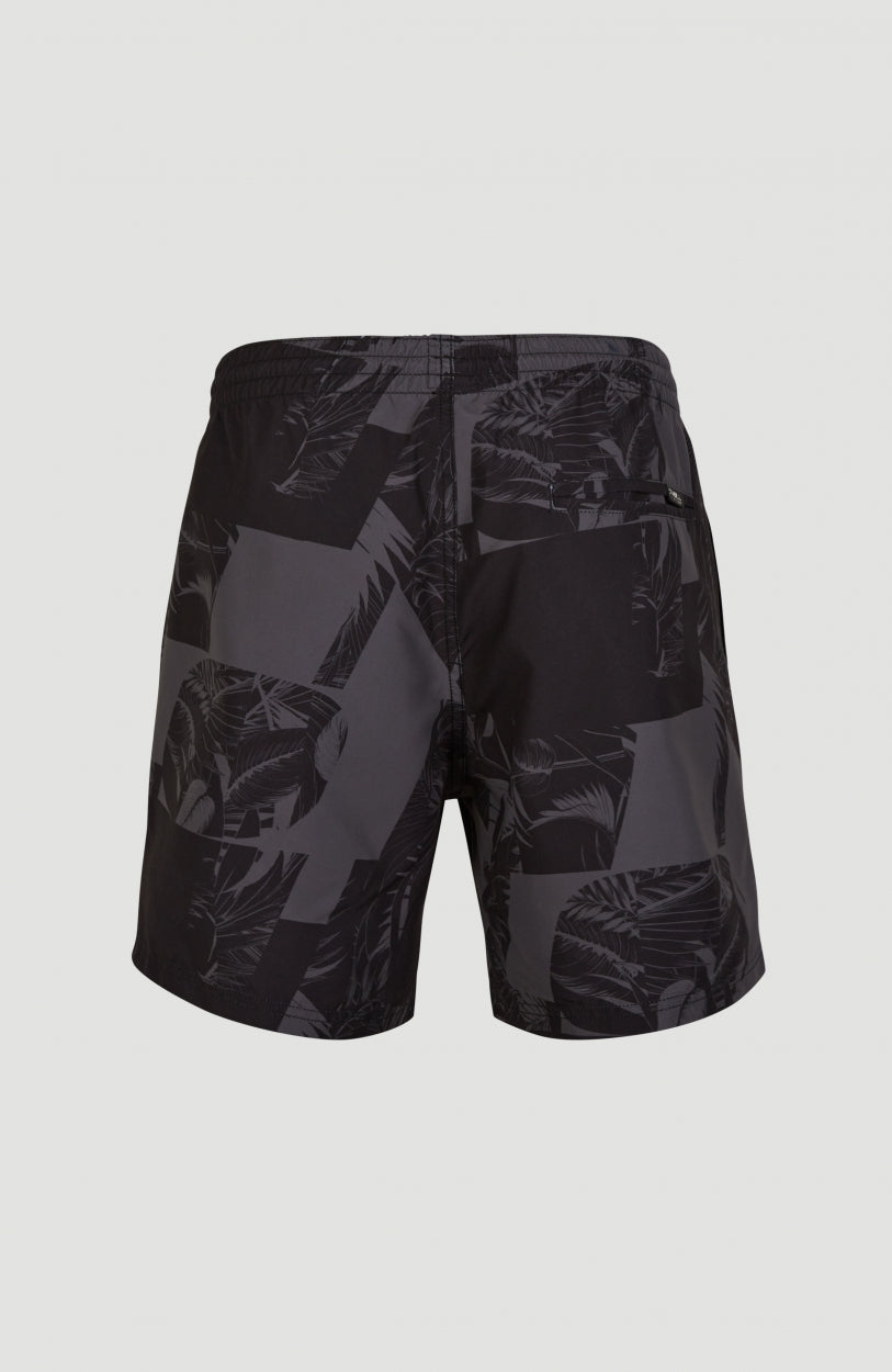 Cali Floral 2 Shorts | Black With