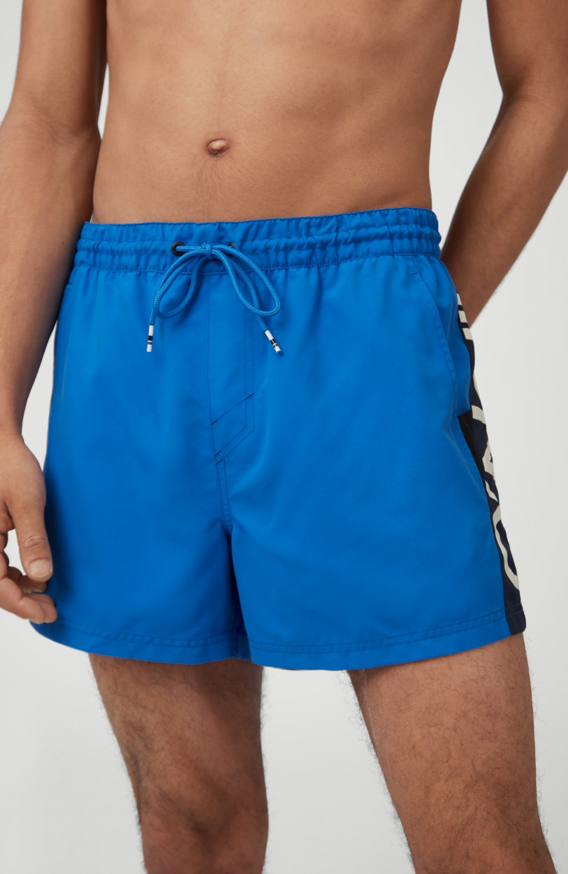 Cali Panel Shorts | Victoria Blue -A
