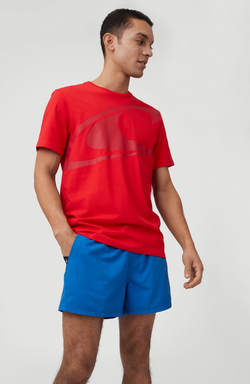 Cali Panel Shorts | Victoria Blue -A