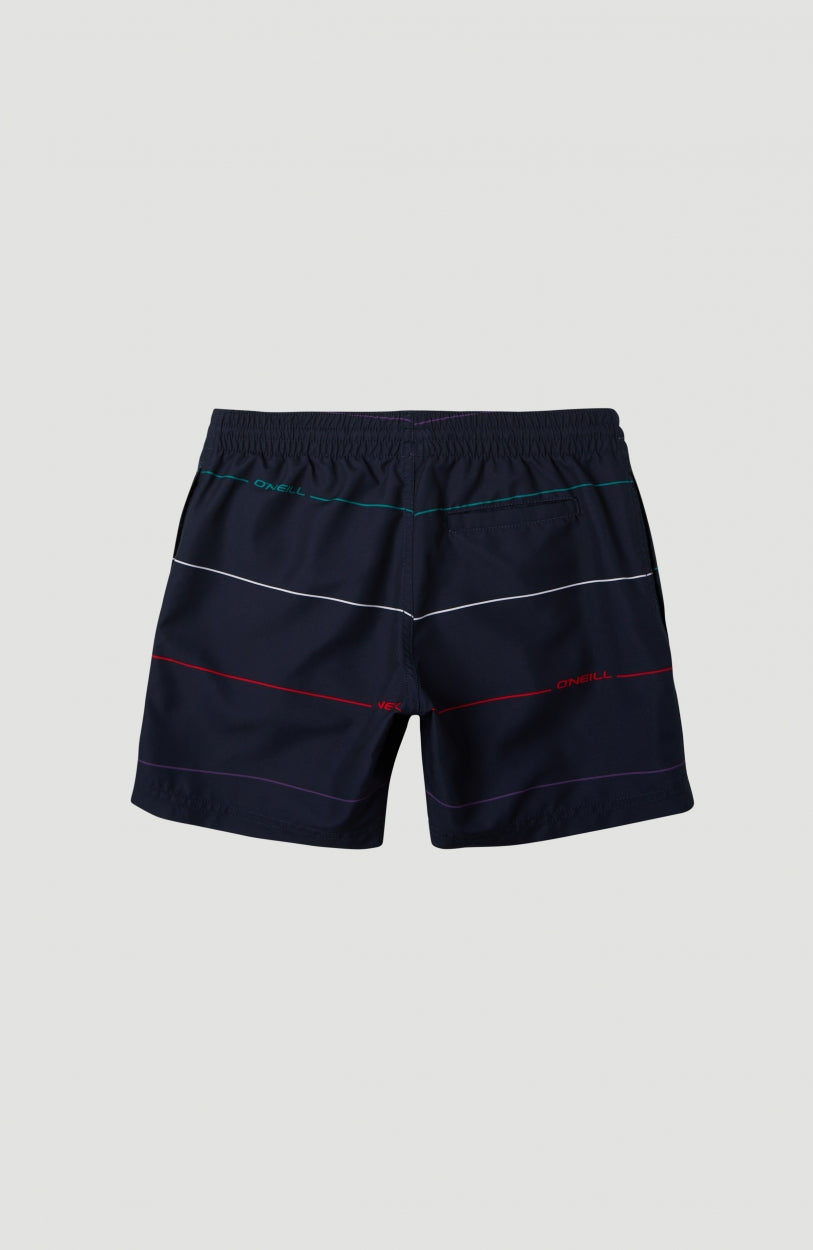 Contourz Shorts | Blue Print - A