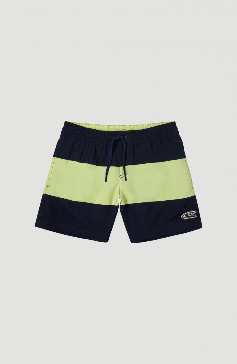 Block Shorts | Sunny Lime -A