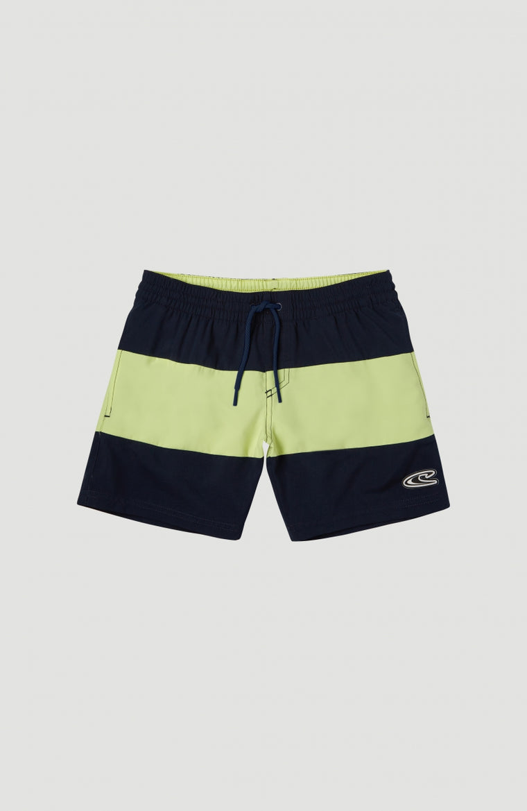 Block Shorts | Sunny Lime -A