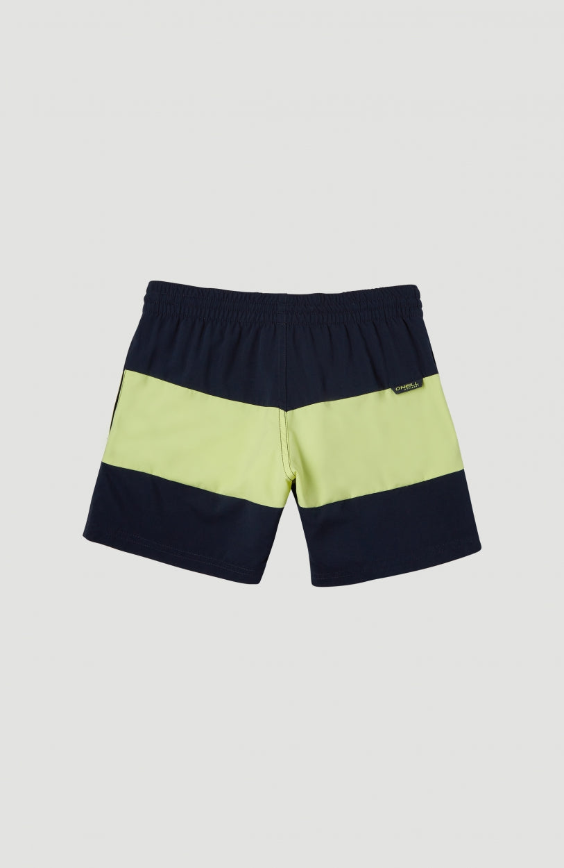 Block Shorts | Sunny Lime -A
