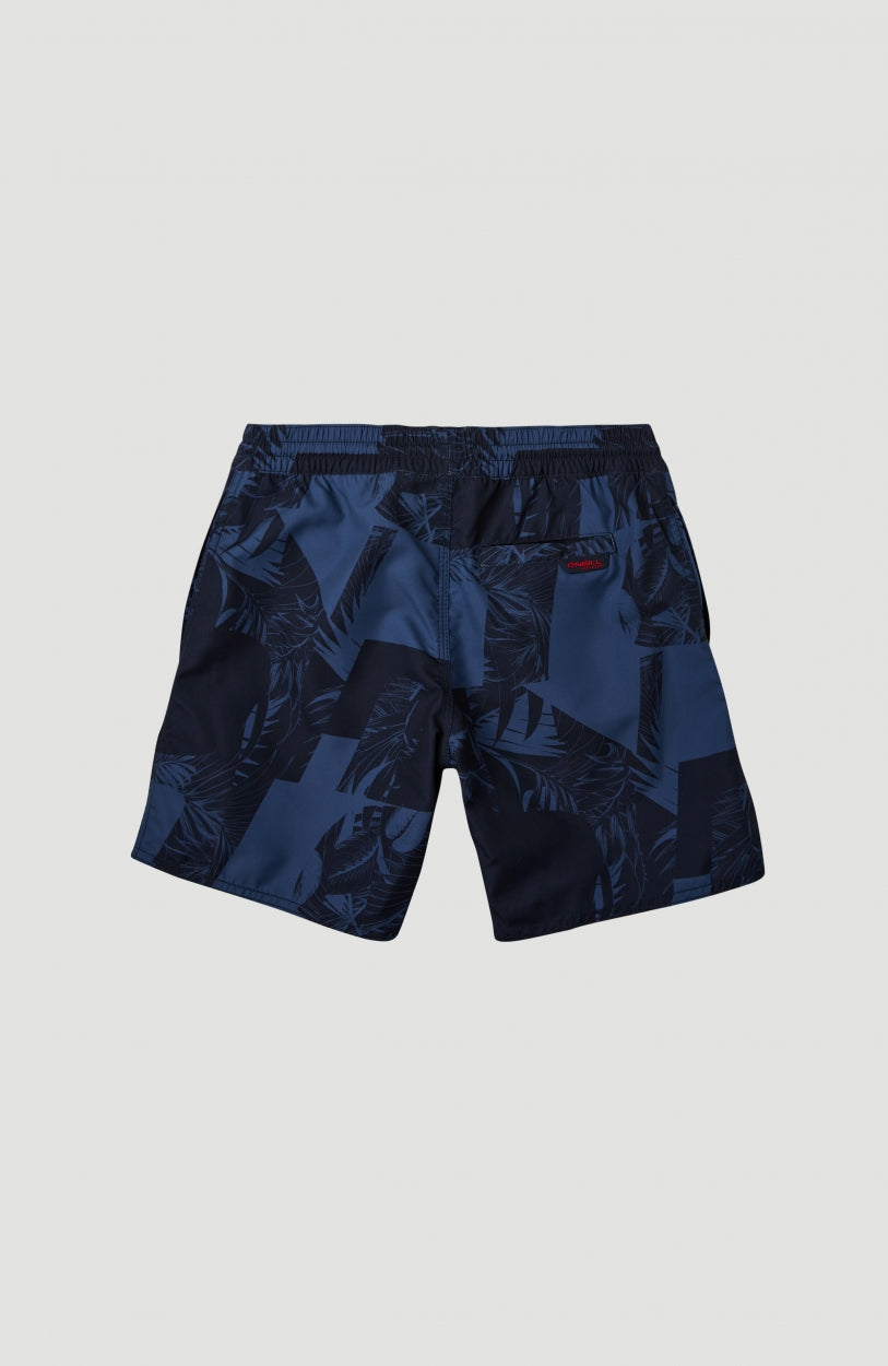 Cali Floral Shorts | Blue With Blue
