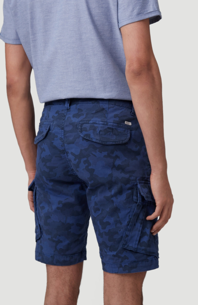 Camo Cargo Shorts | True Navy