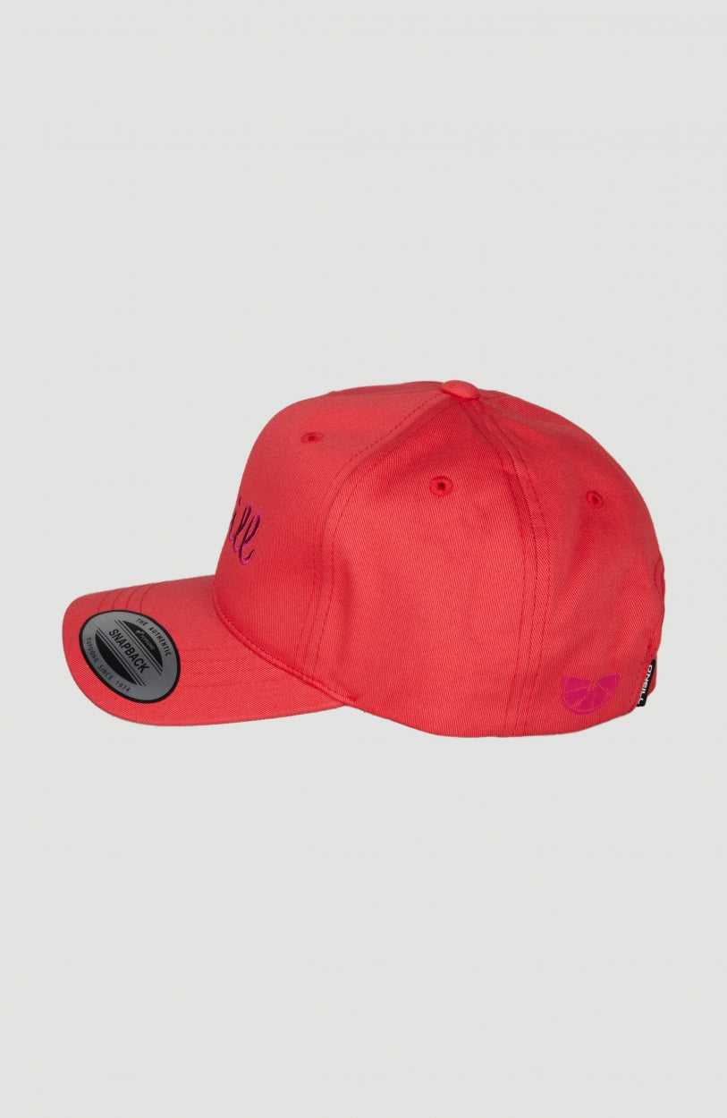 California Soft Cap | Hot Coral