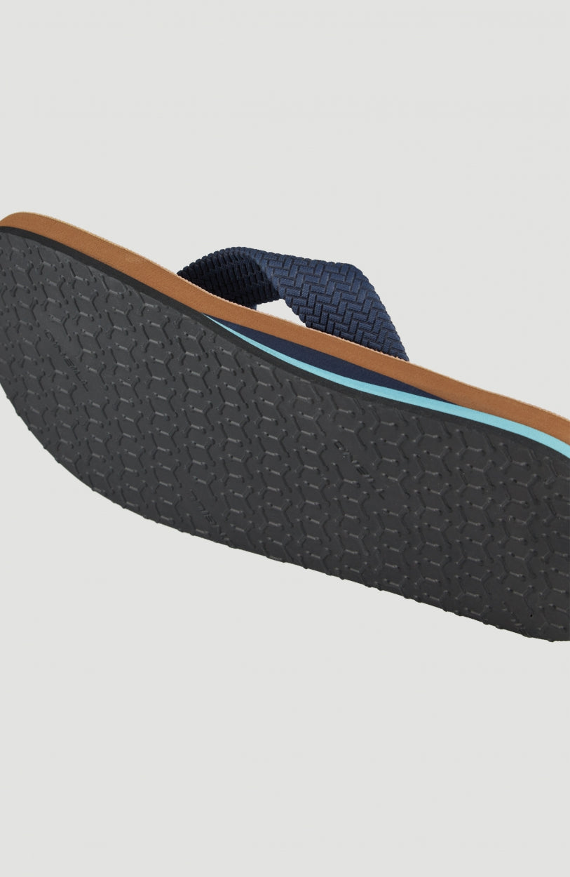 Chad Logo Sandals | Tobacco Brown