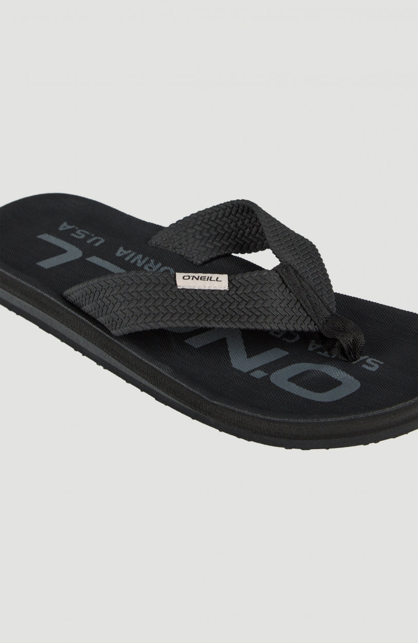Chad Logo Sandals | BlackOut - A