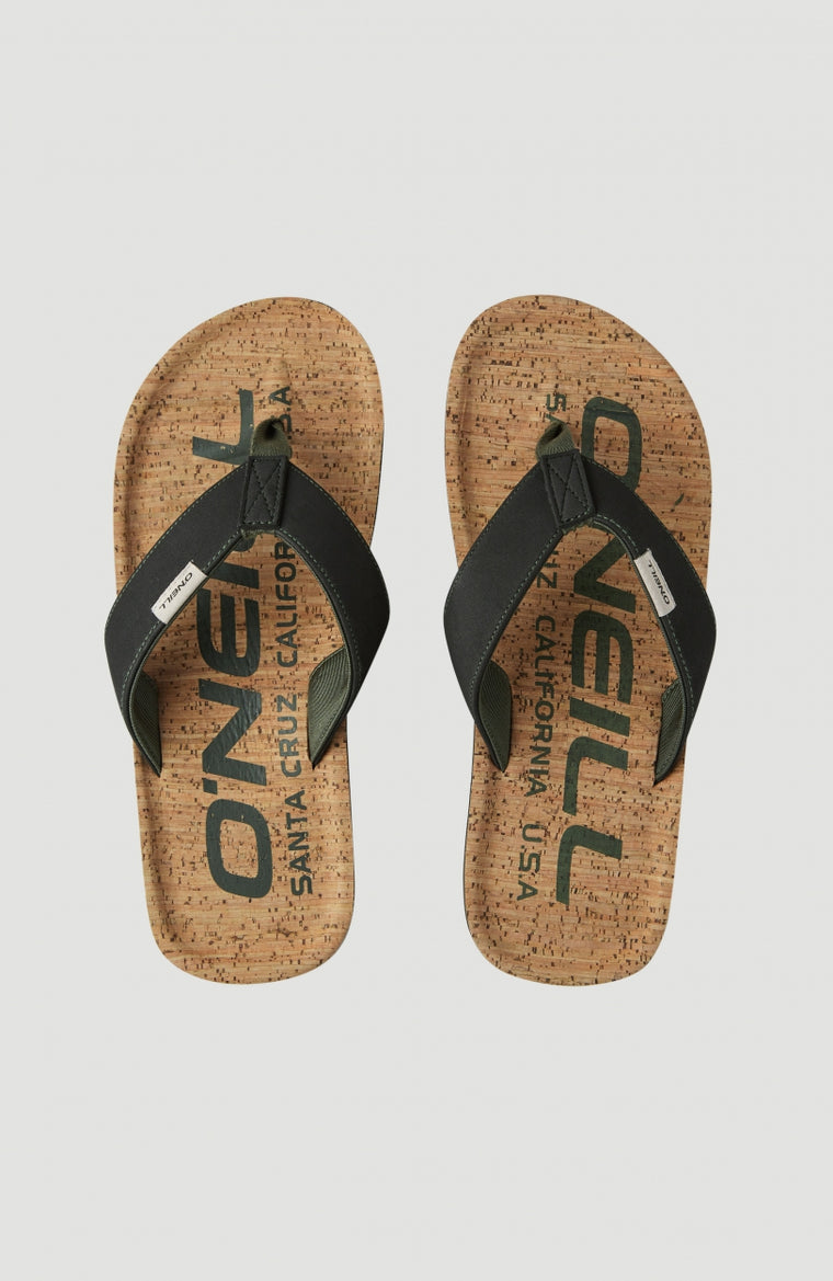 Chad Fabric Sandals | BlackOut - A