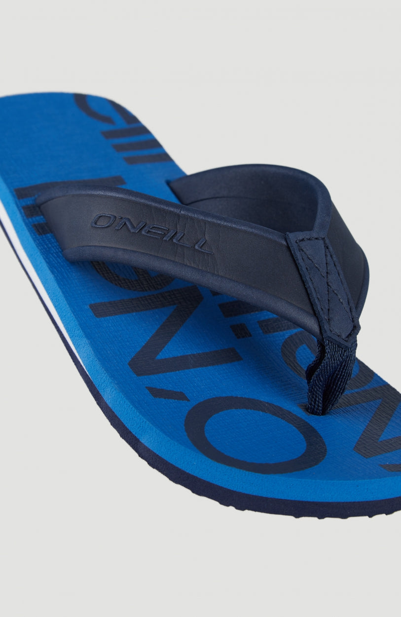 Arch Print Sandals | Blue With Blue