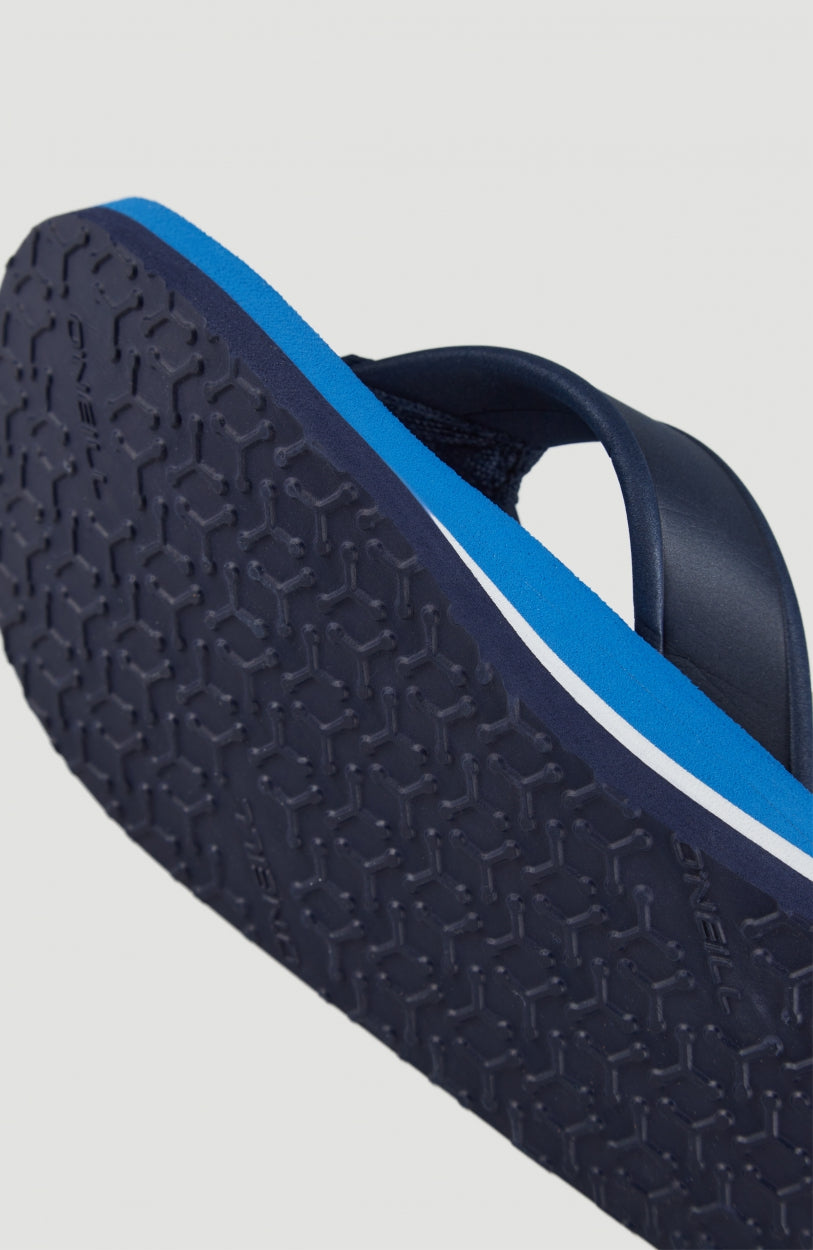 Arch Print Sandals | Blue With Blue